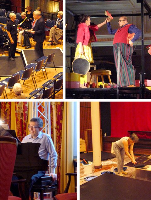 Unsere Voluntari schenken der Opera St. Moritz einen Teil ihrer Freizeit.
